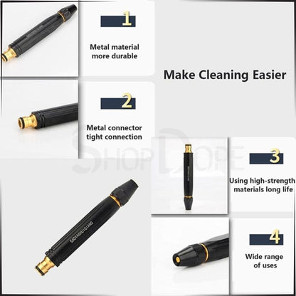 High-Pressure Water Spray Nozzle – Adjustable Car & Garden Hose