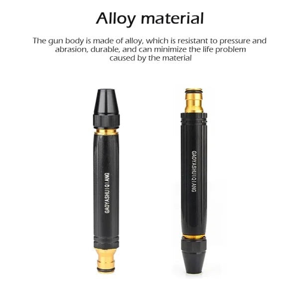 High-Pressure Water Spray Nozzle – Adjustable Car & Garden Hose