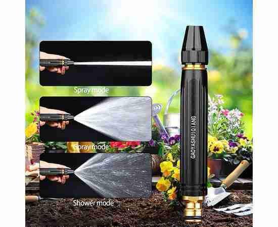 High-Pressure Water Spray Nozzle – Adjustable Car & Garden Hose