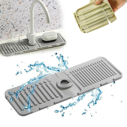 Silicone Sink Splash Guard Faucet & Counter Mat