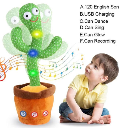 Interactive Dancing Cactus Toy for toddlers learning and fun