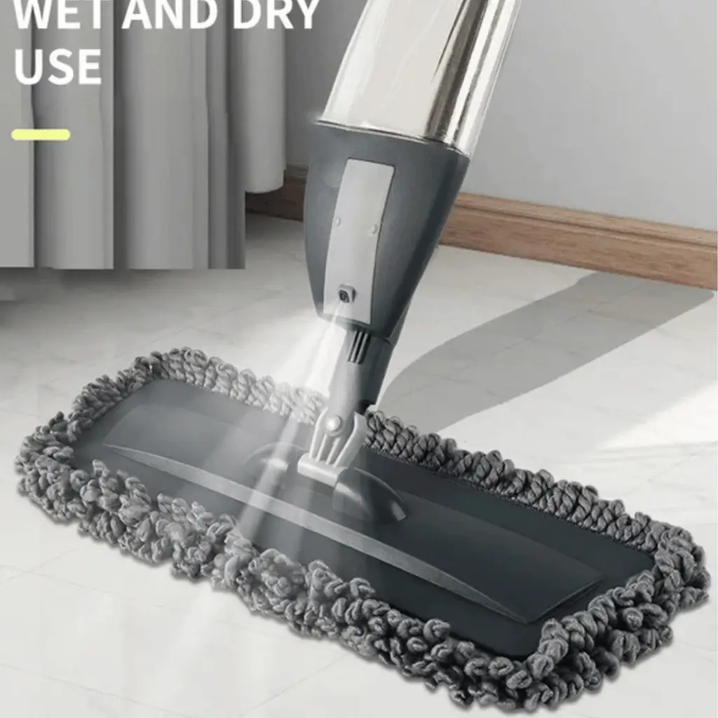 Spray Mop Easy Microfiber Floor Mop with Washable Pads Glowence