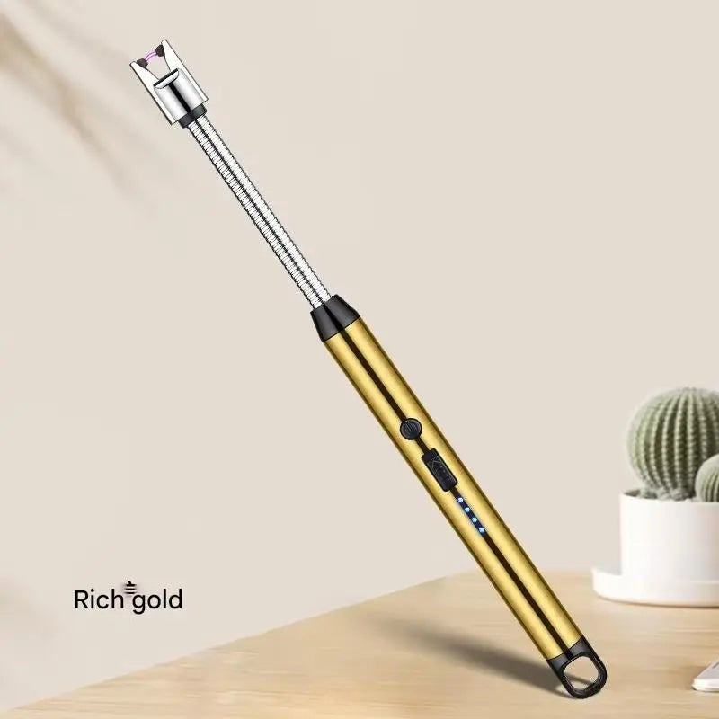 USB Rechargeable Kitchen Lighter | Windproof 360° Flexible Glowence