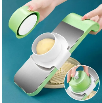 Multi-function vegetable slicer for onions, potatoes, and carrots