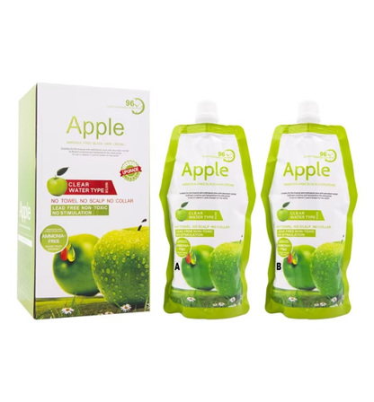 Ammonia Free Apple Hair Color Cream Rich Natural Black Shade