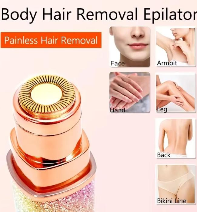 2 in 1 facial hair remover for women daily beauty care use.