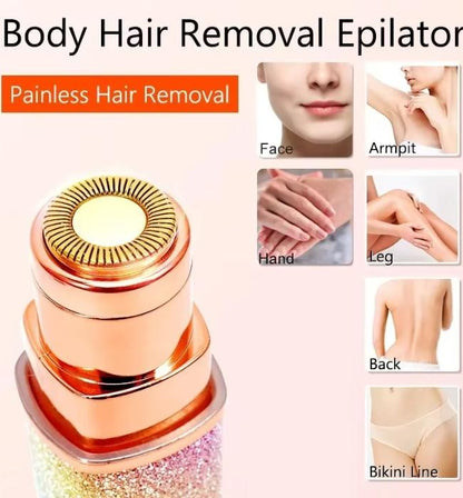 2 in 1 facial hair remover for women daily beauty care use.