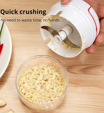 Manual Garlic Mincer Portable Chopper Multi Functional Kitchen Tool