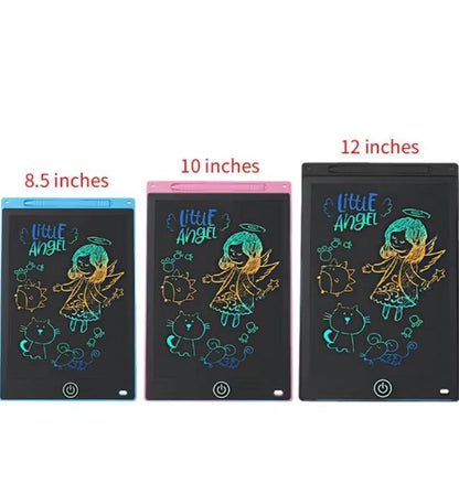 Eco-friendly LCD tablet for paperless writing and drawing practice.