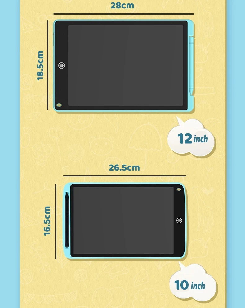 Smart LCD Writing Tablet - Multi-Color Screen | Ultra-Portable Digital Drawing Pad
