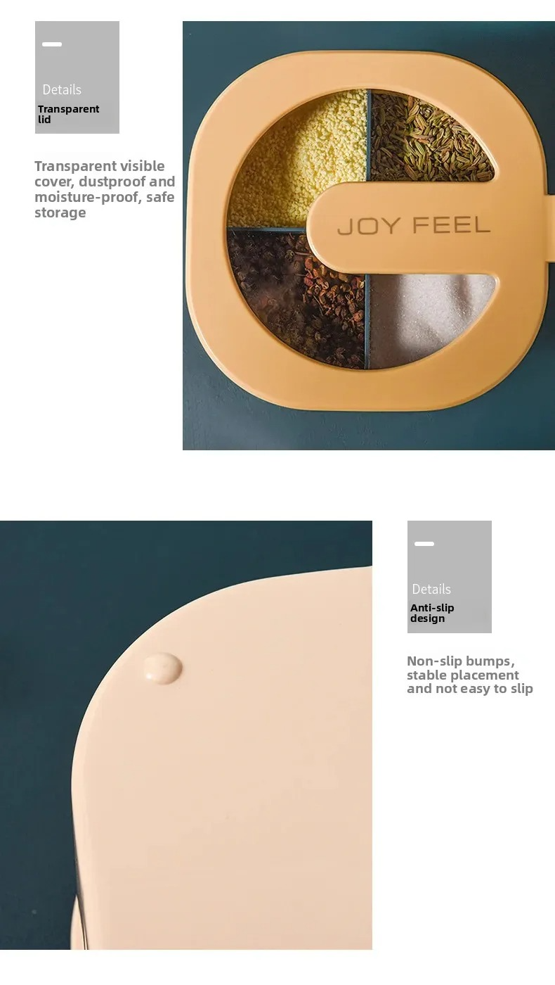 Spices Being Served with Included Spoon from the Box