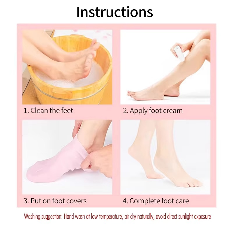 Silicone Gel Socks – Soft & Hydrated Feet