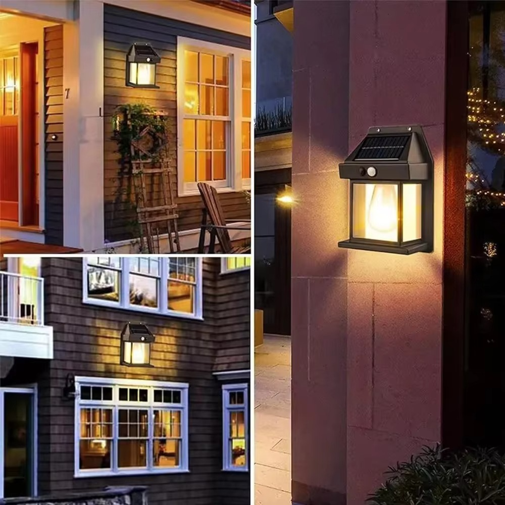 Solar Waterproof Light – Outdoor Tungsten Filament Lamp