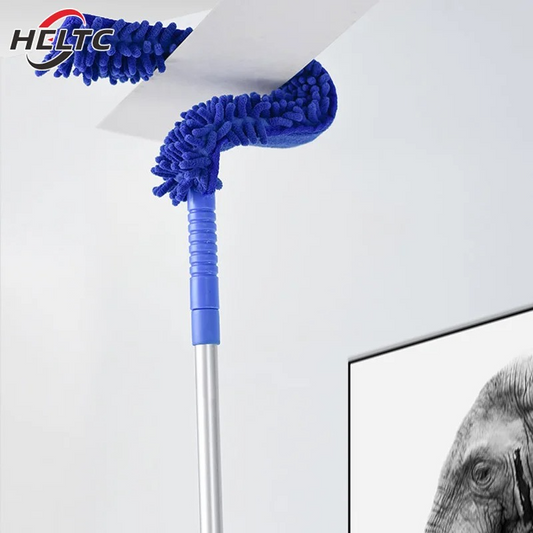 Flexible Microfiber Duster – Telescopic Handle for Fan Cleaning