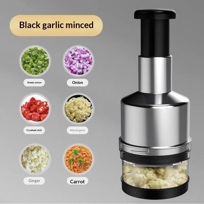 Manual Mini Food Chopper | Garlic, Onion & Vegetable Cutter Glowence