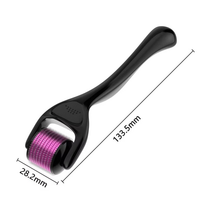 Derma Roller 0.5mm – 540 Micro Needle for Hair Growth & Skin Repair