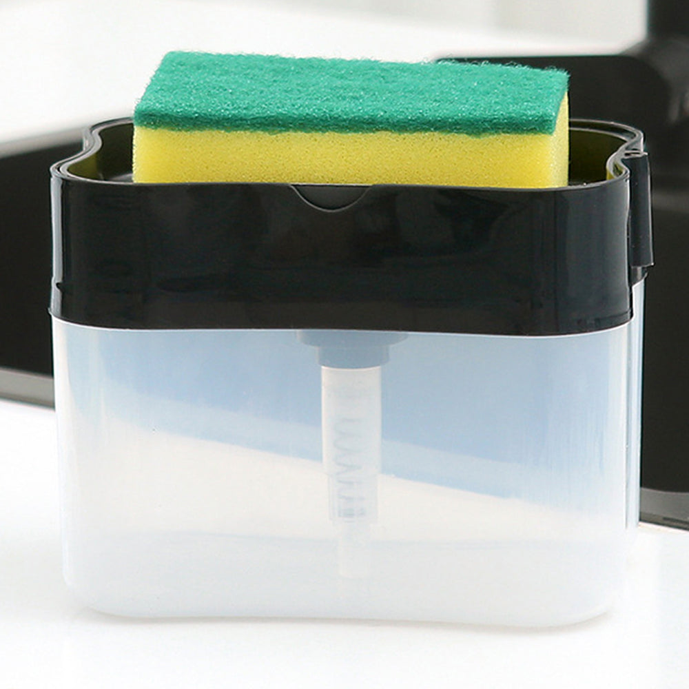 2-in-1 Dish Soap Dispenser Glowence