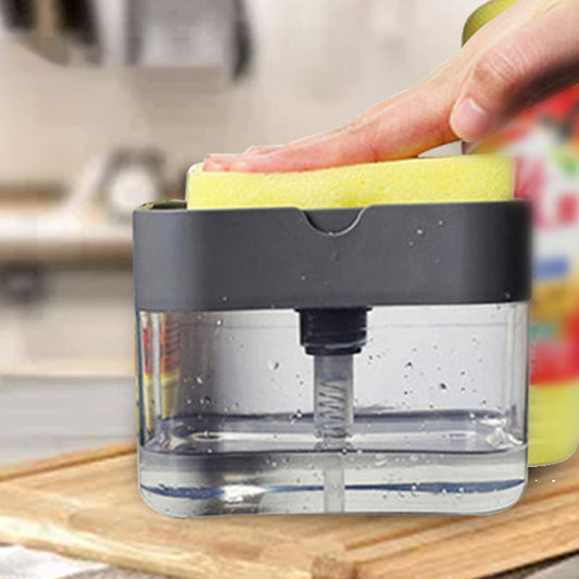 2-in-1 Dish Soap Dispenser Glowence