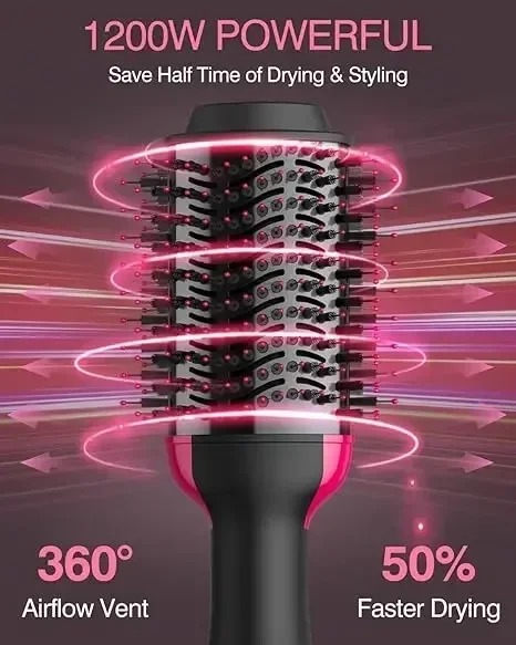 One Step Hair Dryer & Styler volumizing hair effortlessly