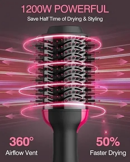 One Step Hair Dryer & Styler volumizing hair effortlessly