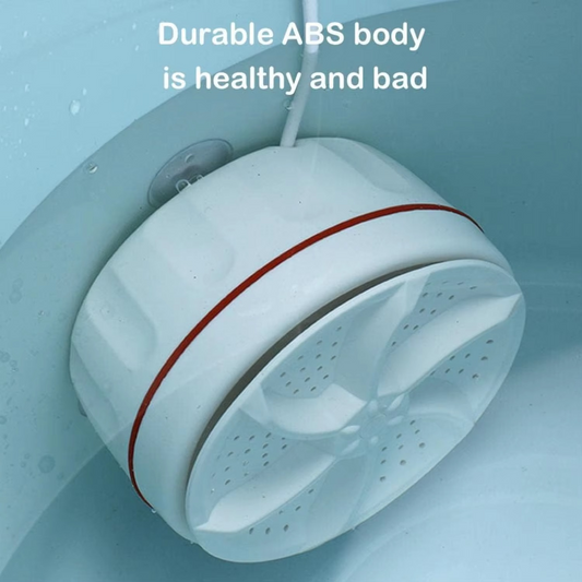 Portable Mini Washing Machine Turbine – Quick & Easy Laundry