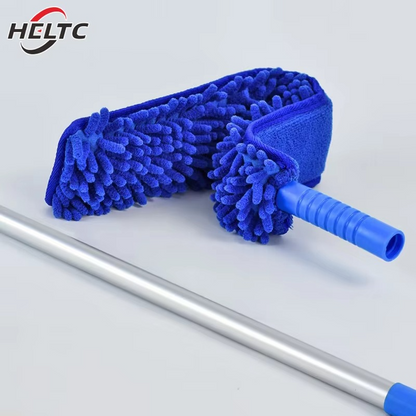 Flexible Microfiber Duster – Telescopic Handle for Fan Cleaning