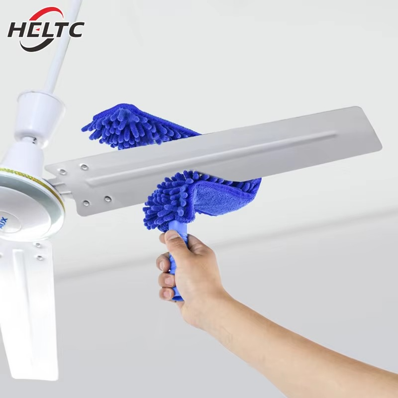 Flexible Microfiber Duster – Telescopic Handle for Fan Cleaning