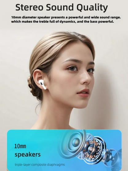 Branded AirPods Pro 2 Buds Wireless Bluetooth Earbuds with Stereo Sound