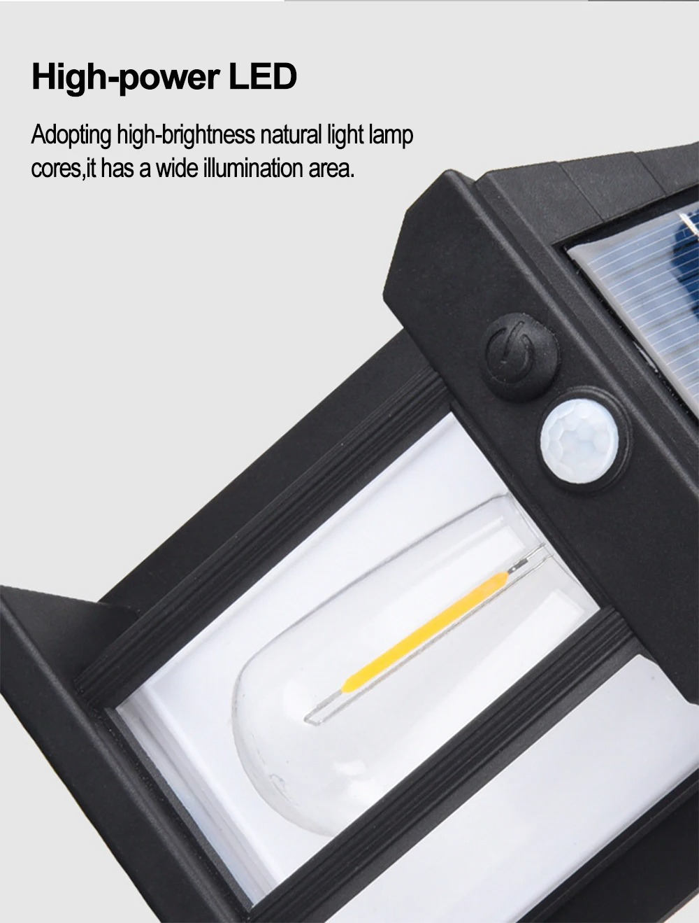 Solar Waterproof Light – Outdoor Tungsten Filament Lamp