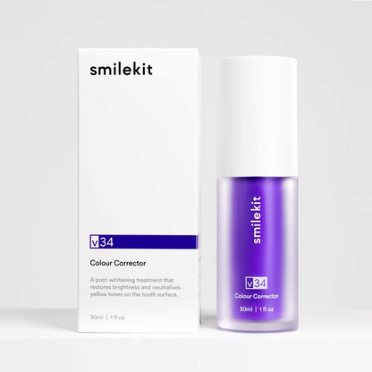 HISMILE V34 Purple Teeth Whitening Toothpaste | Smoke Stain Removal