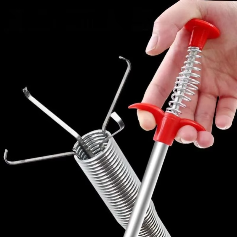 Drain Cleaner 160cm Flexible Pipe Clog Remover Tool