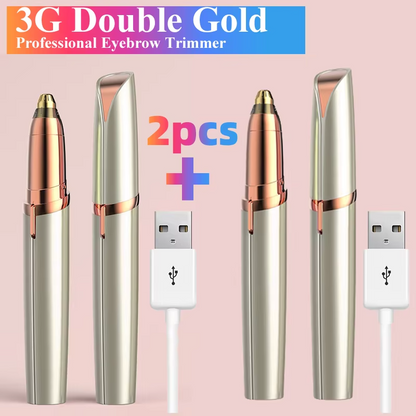 Flawless eyebrow trimmer for painless finishing touch