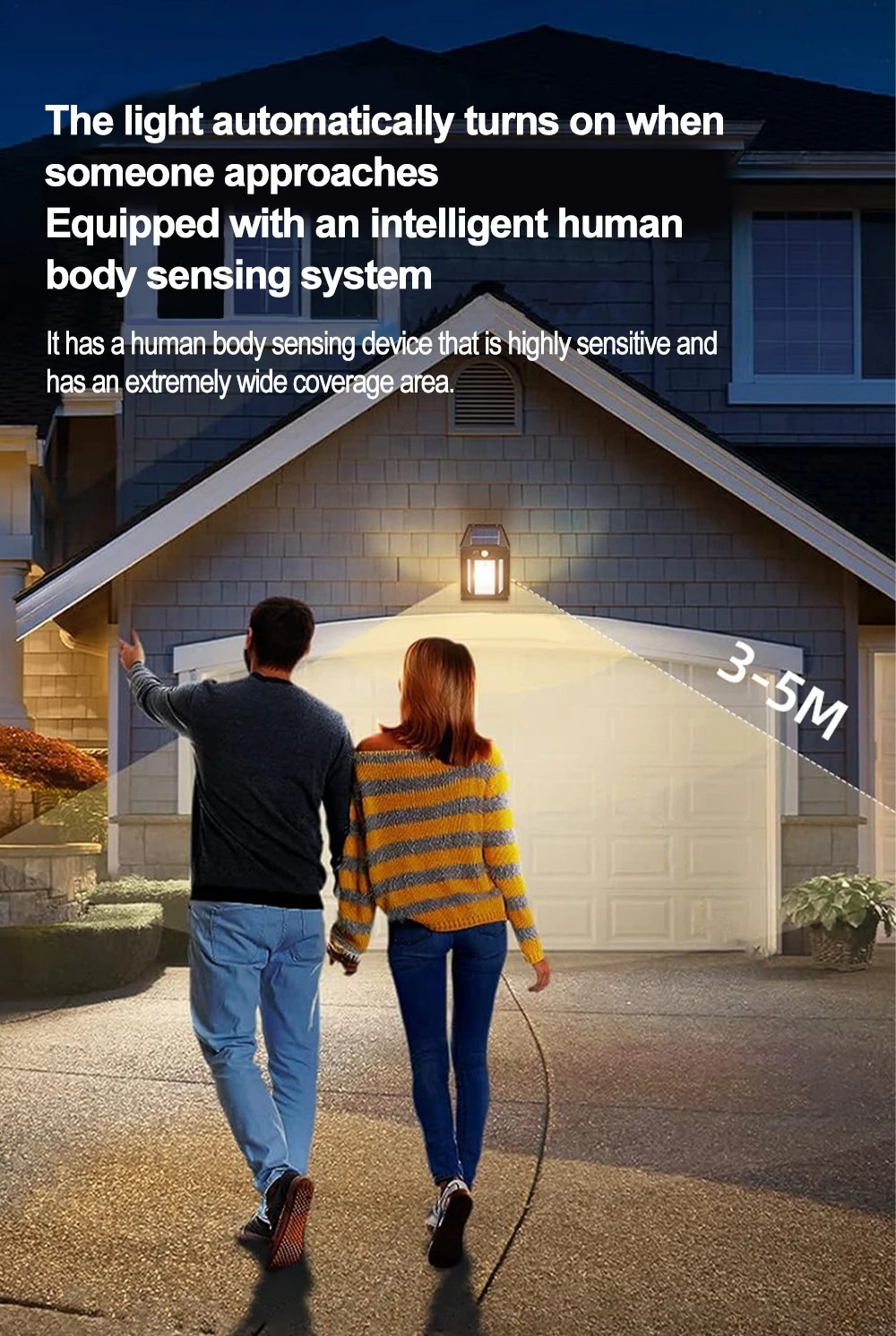 Solar Waterproof Light – Outdoor Tungsten Filament Lamp