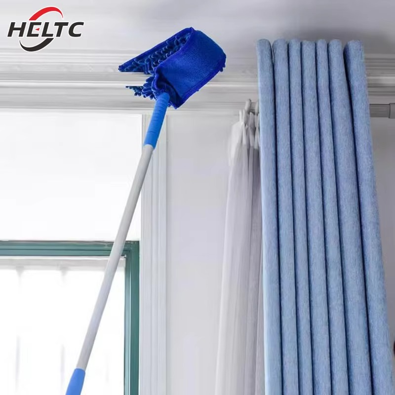 Flexible Microfiber Duster – Telescopic Handle for Fan Cleaning
