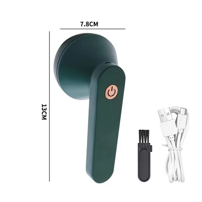 Lightweight clothes lint shaver with ergonomic handle for electric lint remover