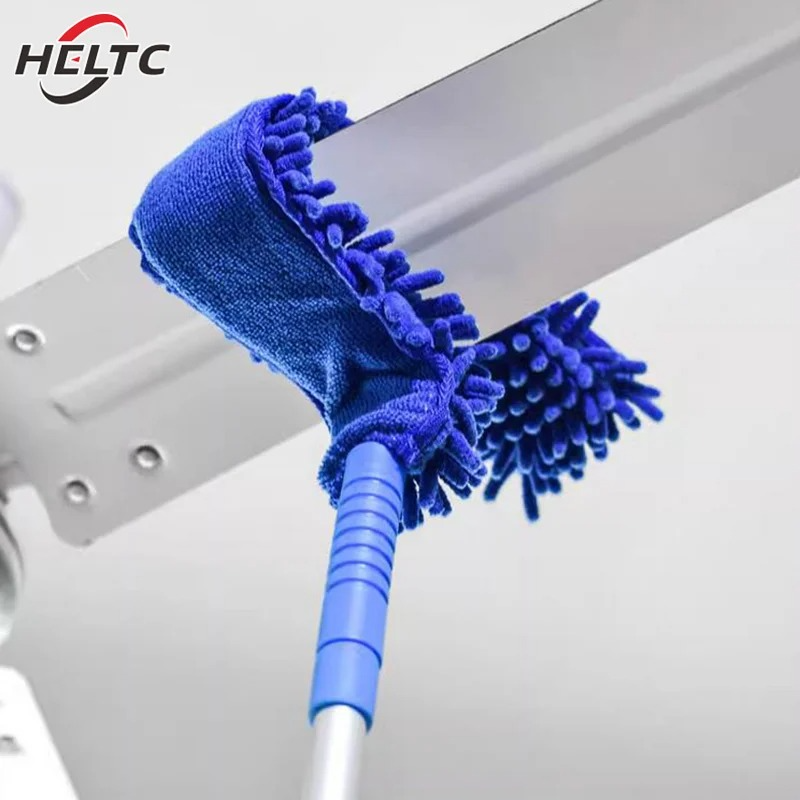 Flexible Microfiber Duster – Telescopic Handle for Fan Cleaning
