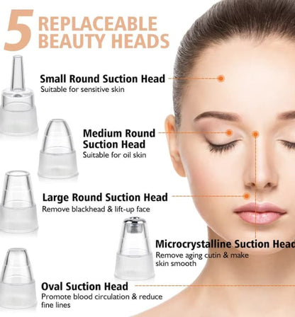 Derma Suction Blackhead Remover & Pore Vacuum Cleaner