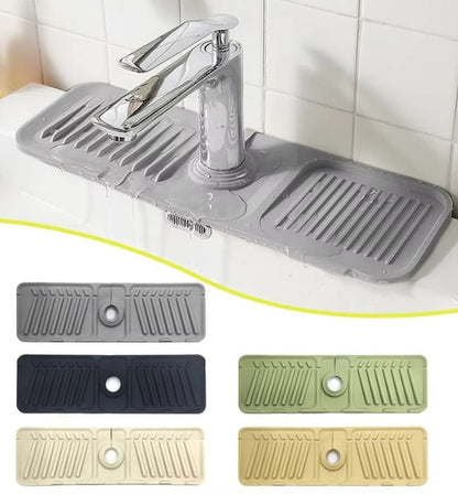 Silicone Sink Splash Guard Faucet & Counter Mat