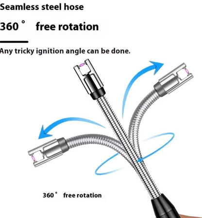 USB Rechargeable Kitchen Lighter | Windproof 360° Flexible