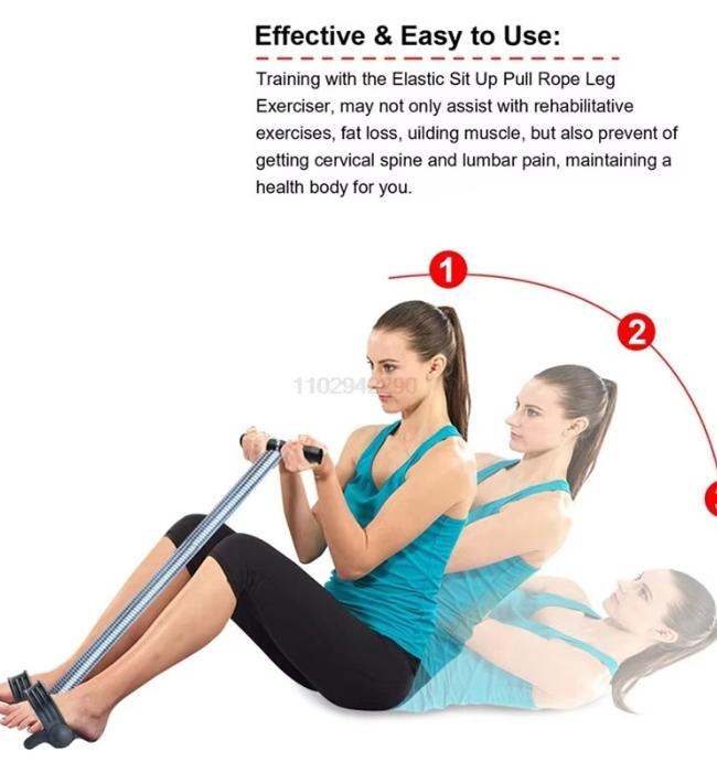 Compact fitness trimmer for daily home exercise and body shaping.