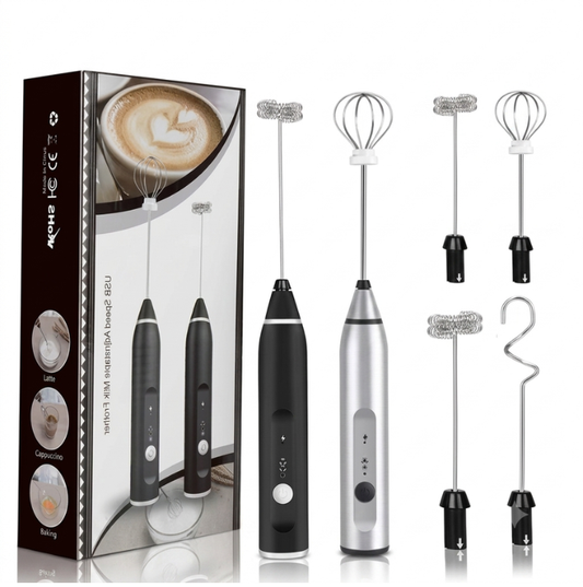 2 in 1 Electric Rapid Whisking Foam Maker & Blend Device Glowence