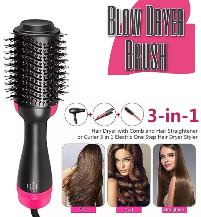 One Step Hair Dryer Brush Salon Styling