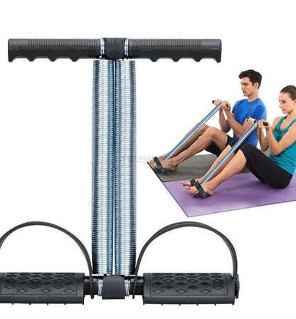 Home fitness tummy trimmer for belly fat reduction and body training.