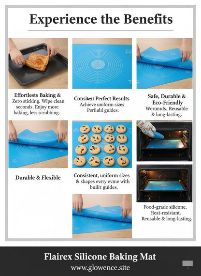 Flairex Silicone Baking Mat – Extra Large & Non-Stick