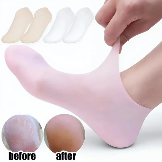 Silicone Gel Socks – Soft & Hydrated Feet Glowence