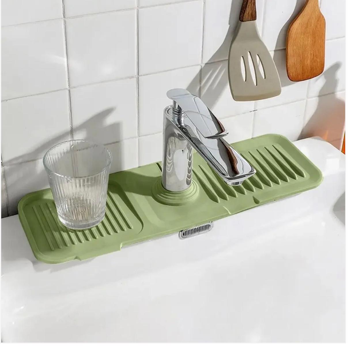 Silicone Sink Splash Guard Faucet & Counter Mat