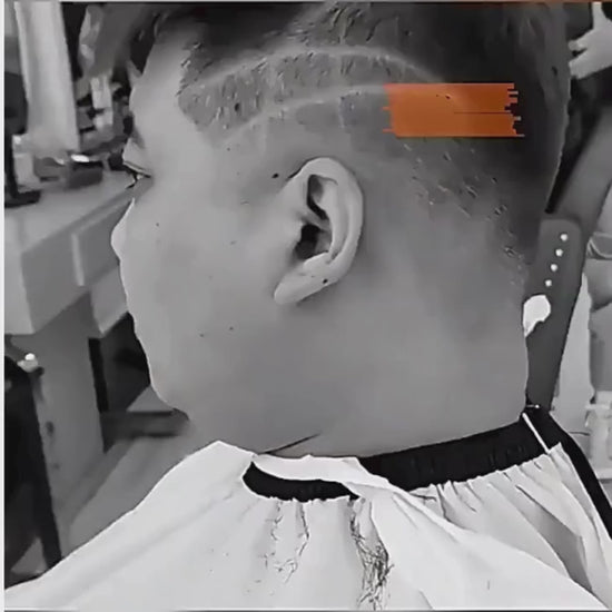 Vintage T9 Hair Trimmer demonstration showing cordless beard and hair trimming performance