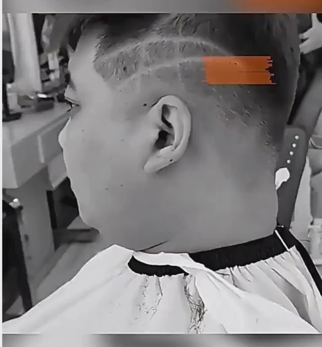 Vintage T9 Hair Trimmer demonstration showing cordless beard and hair trimming performance